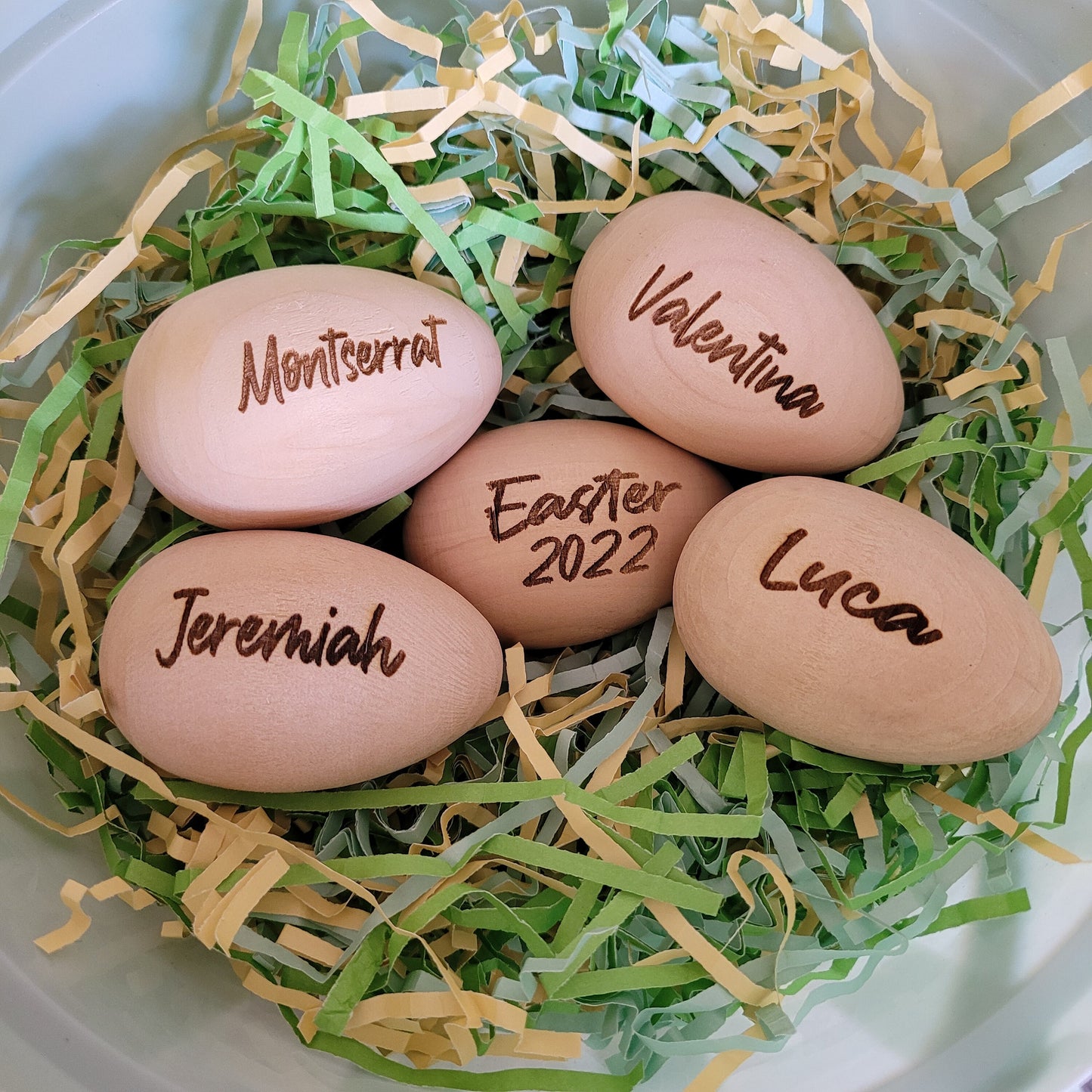 Wood Easter Eggs, Custom Easter Eggs, Personalized Easter Egg, Wood Custom Easter Egg, Toddler Easter Basket, Kids Easter Basket, Easter Egg