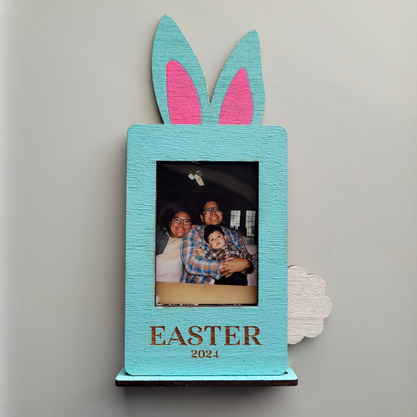 Easter Picture Frame | Personalized | Bunny Picture Frame | Picture Frames | Fujifilm | Fujifilm instax mini | Easter Gift | Easter Basket