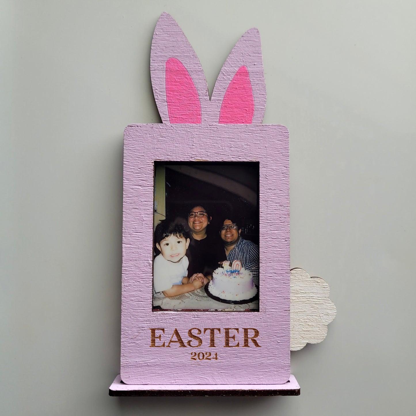 Easter Picture Frame | Personalized | Bunny Picture Frame | Picture Frames | Fujifilm | Fujifilm instax mini | Easter Gift | Easter Basket