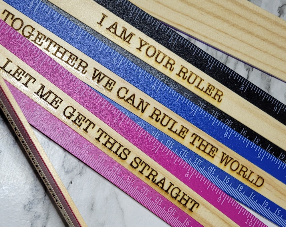 Custom Engraved Ruler | Personalized Ruler