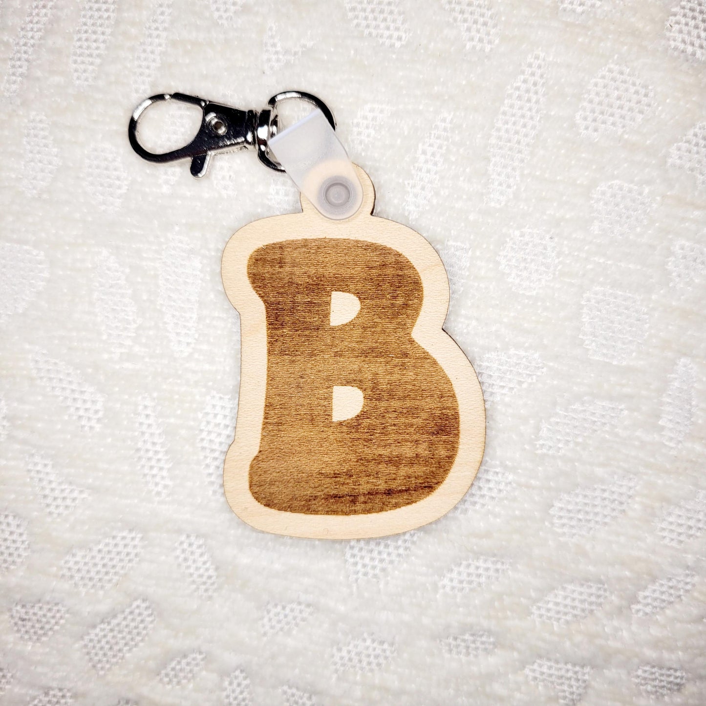 Groovy Letter keychain, Initial Key chain, Wood Key chain, Wood Letter Key chain, Initial Key chain, Gifts for Girls, Alphabet Key chain