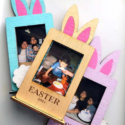Easter Picture Frame | Personalized | Bunny Picture Frame | Picture Frames | Fujifilm | Fujifilm instax mini | Easter Gift | Easter Basket