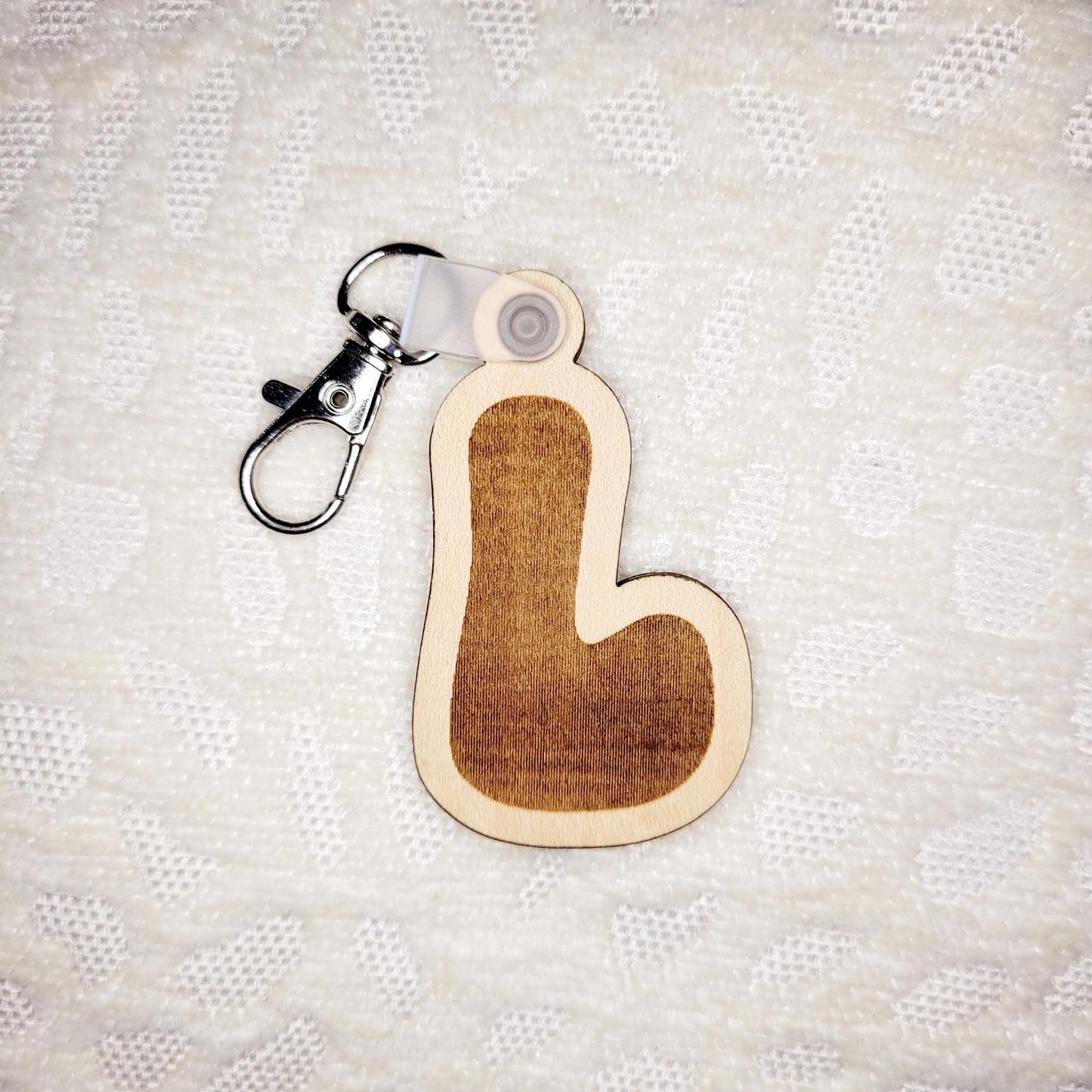 Groovy Letter keychain, Initial Key chain, Wood Key chain, Wood Letter Key chain, Initial Key chain, Gifts for Girls, Alphabet Key chain