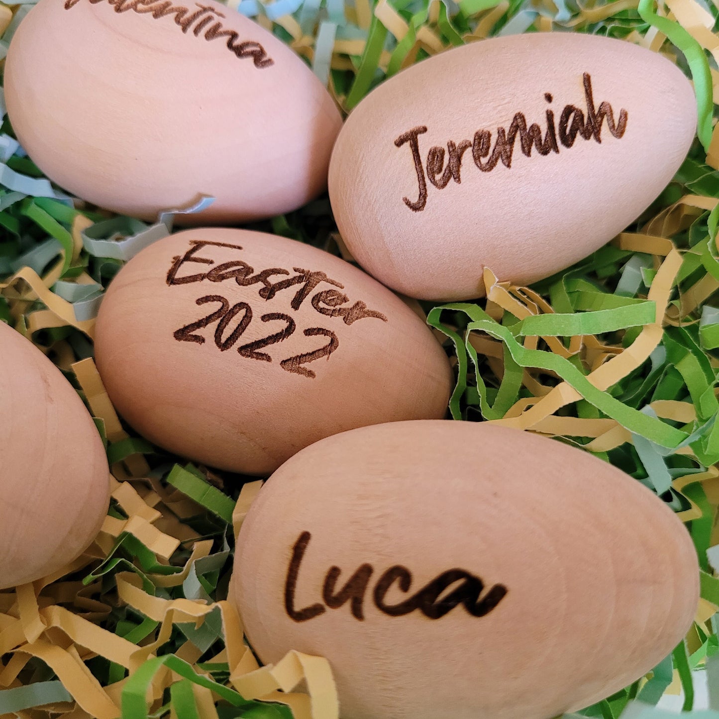 Wood Easter Eggs, Custom Easter Eggs, Personalized Easter Egg, Wood Custom Easter Egg, Toddler Easter Basket, Kids Easter Basket, Easter Egg