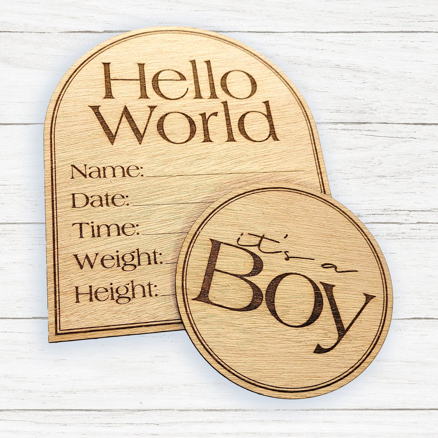 Birth Stats plus Gender Reveal Token | Baby Birth Announcement Sign | Custom Nursery Decor | Baby shower Gift | Gender Reveal | Baby Stats