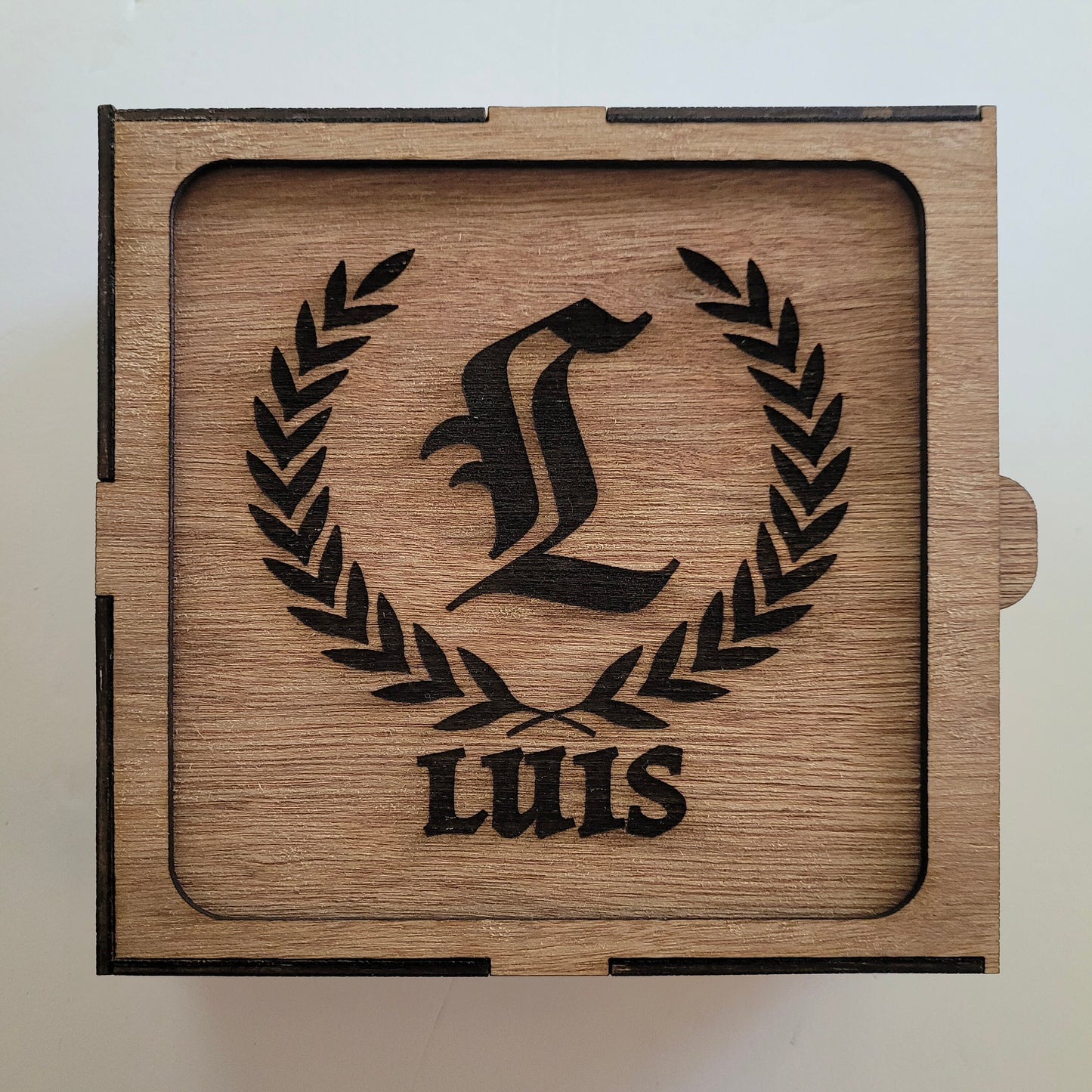Shot Glass Set | Shot Glasses Personalized | Wood Gift Box | Monogram |