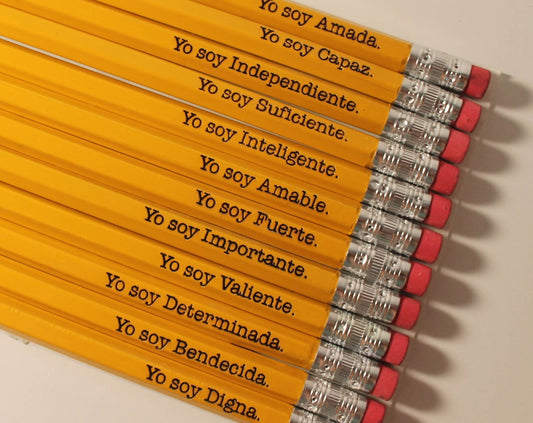 Yo Soy Pencils | Affirmation Pencils